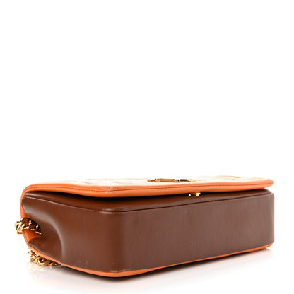 Burberry Lambskin Quilted Small Lola Bag Brown 4 of 12