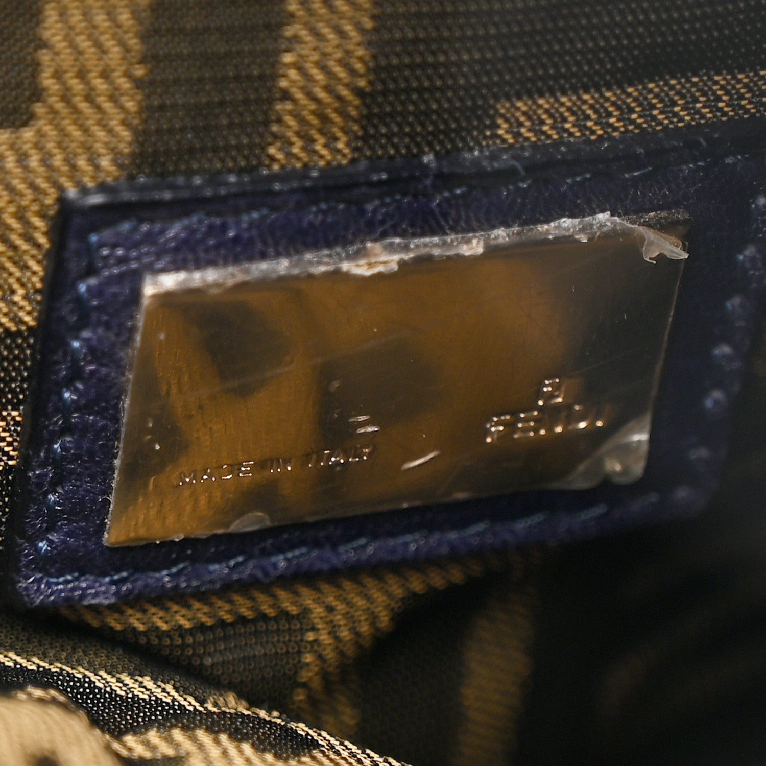 Fendi Nappa Nuvolata Spy Blueberry 6 of 9
