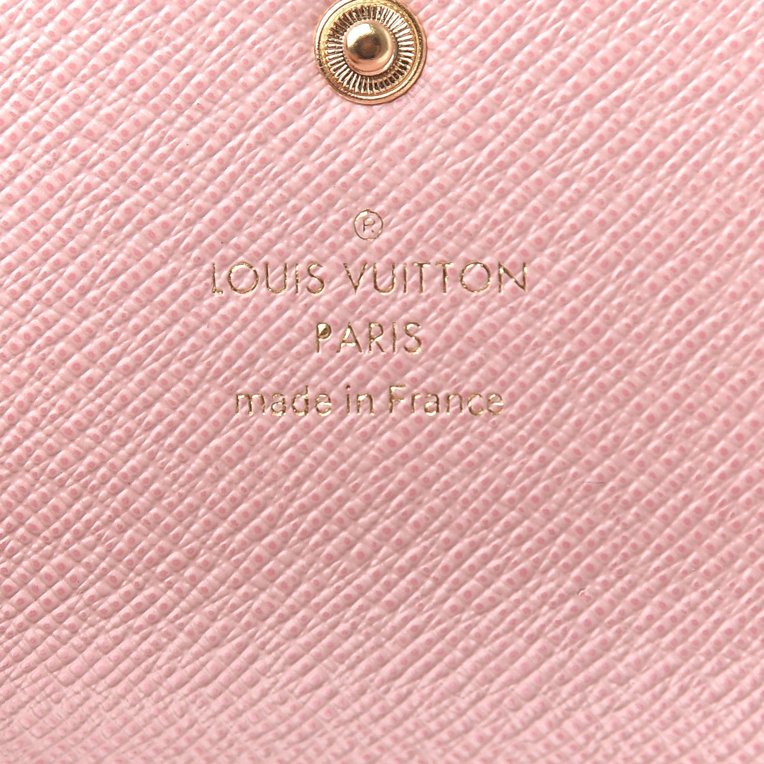 Louis Vuitton Damier Ebene Multicles 6 Key Holder Rose Ballerine 6 of 8