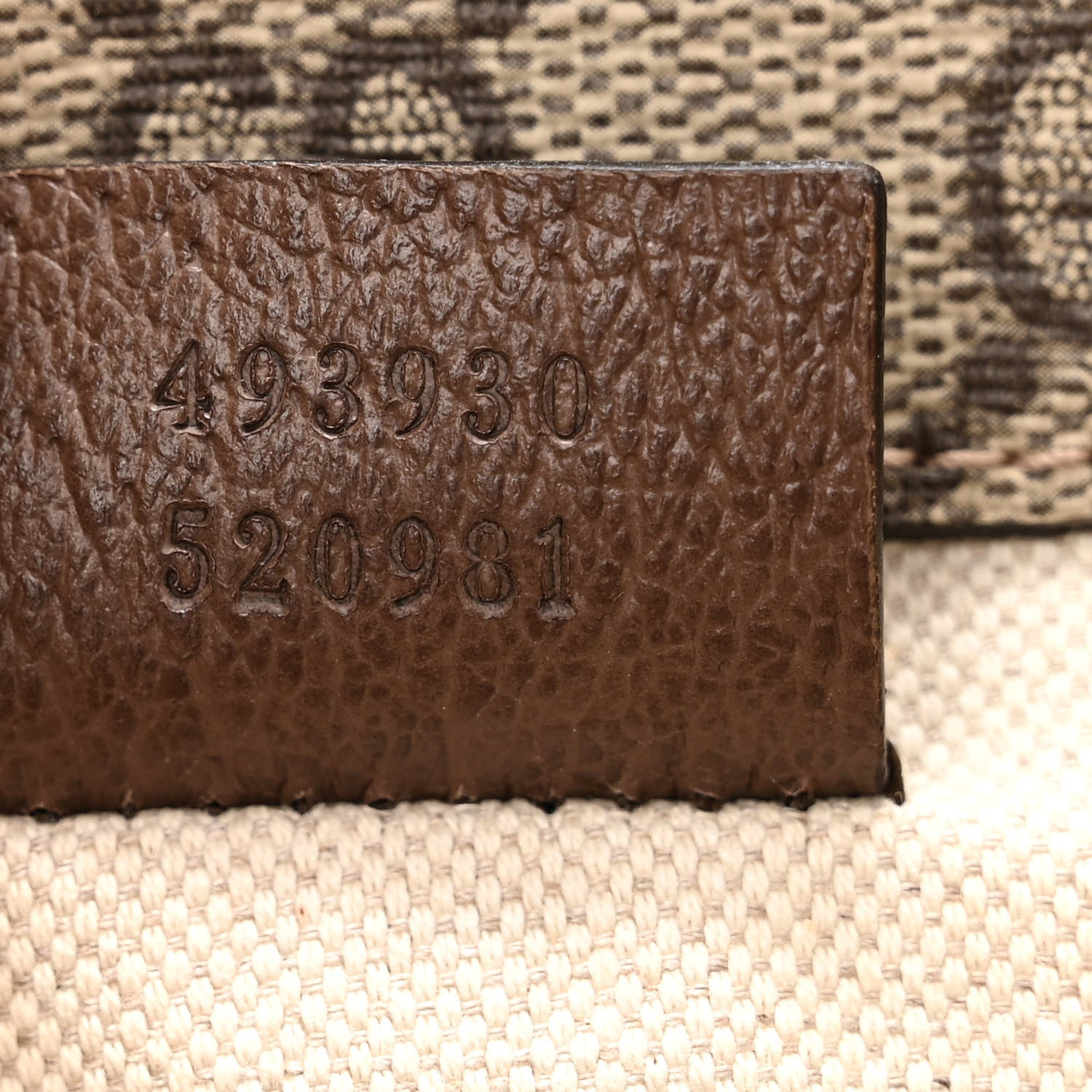 Gucci GG Supreme Monogram Neo Vintage Web Belt Bag Brown 7 of 10