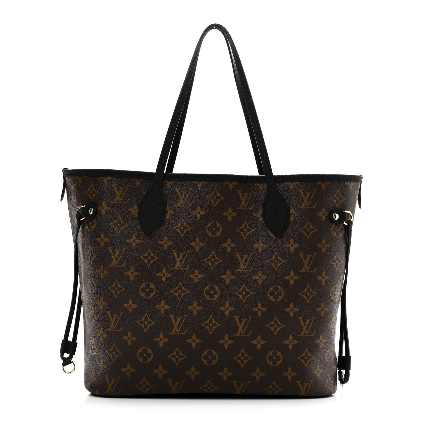 Monogram Calfskin Neo Neverfull Inside Out MM Black