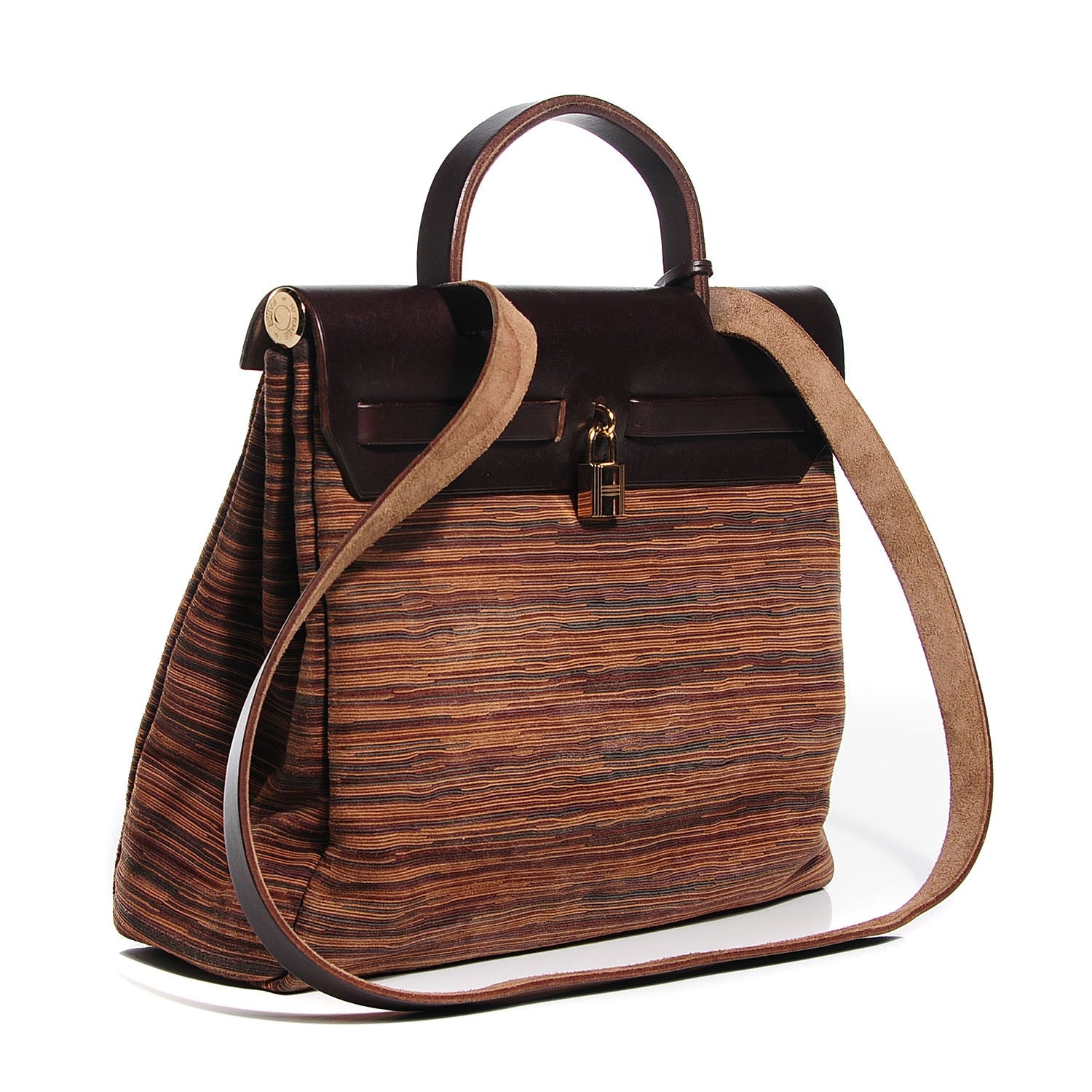 Hermes Vache Hunter Vibrato Herbag PM Ebene 3 of 14
