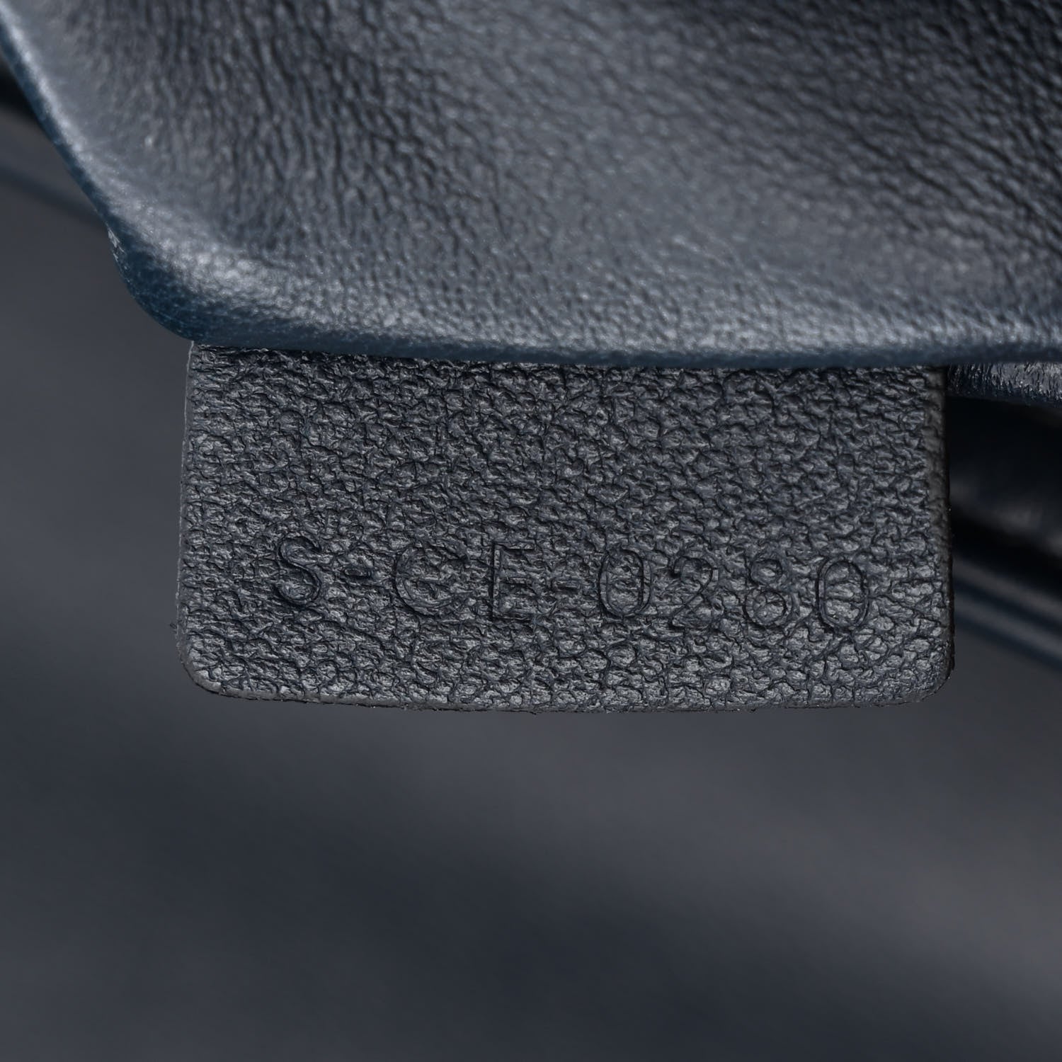 Celine Lizard Medium Triomphe Navy Blue 8 of 15