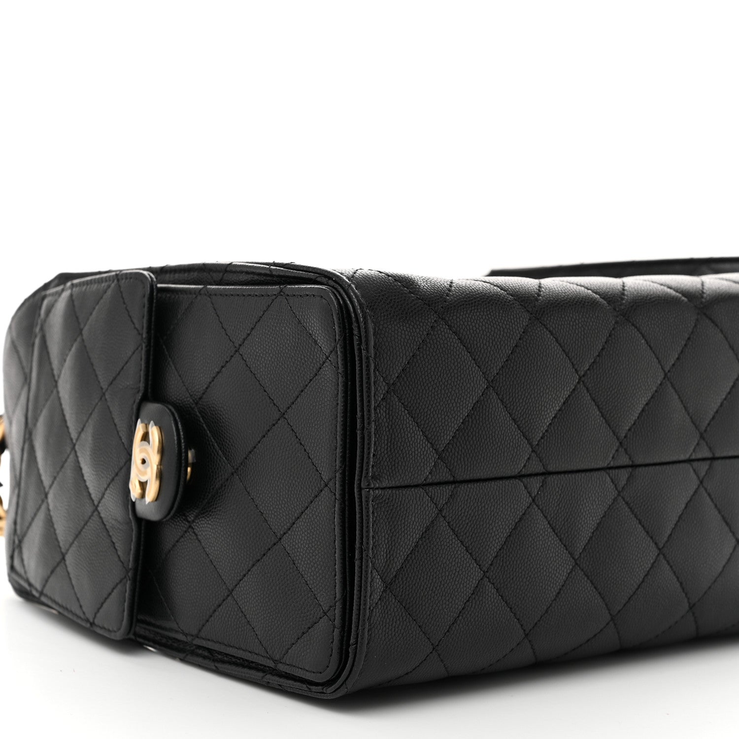 Chanel Caviar Quilted Small Chanel 25 Handbag Black 9 of 11