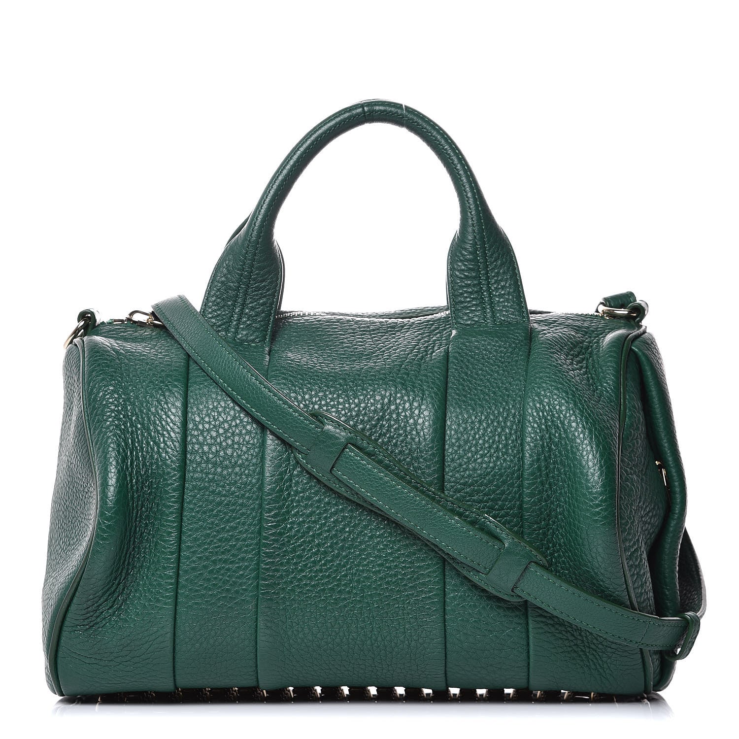 Alexander Wang Pebbled Lambskin Rocco Vine Gold Hardware 1 of 9