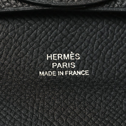 Hermes Epsom Bastia Coin Purse Black 6 of 8