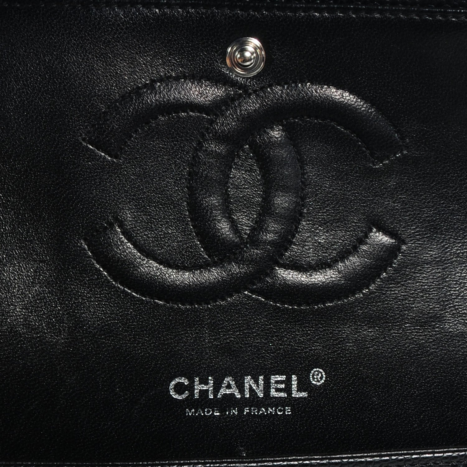 Chanel Caviar Quilted Medium Double Flap Black 7 of 8