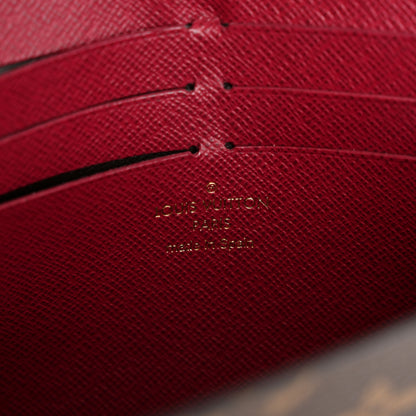 Louis Vuitton Monogram Jeanne Wallet Fuchsia 7 of 11