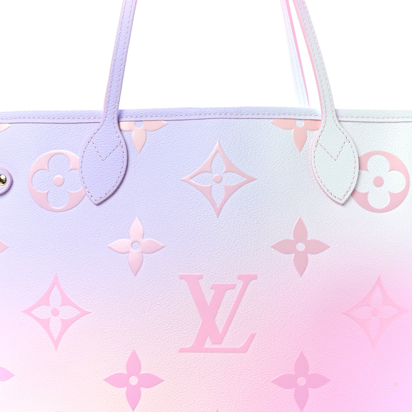 Monogram Giant Spring In The City Neverfull MM Sunrise Pastel