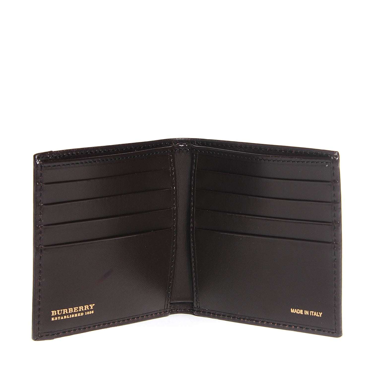 Burberry Haymarket Check Wallet Chocolate 5 of 8