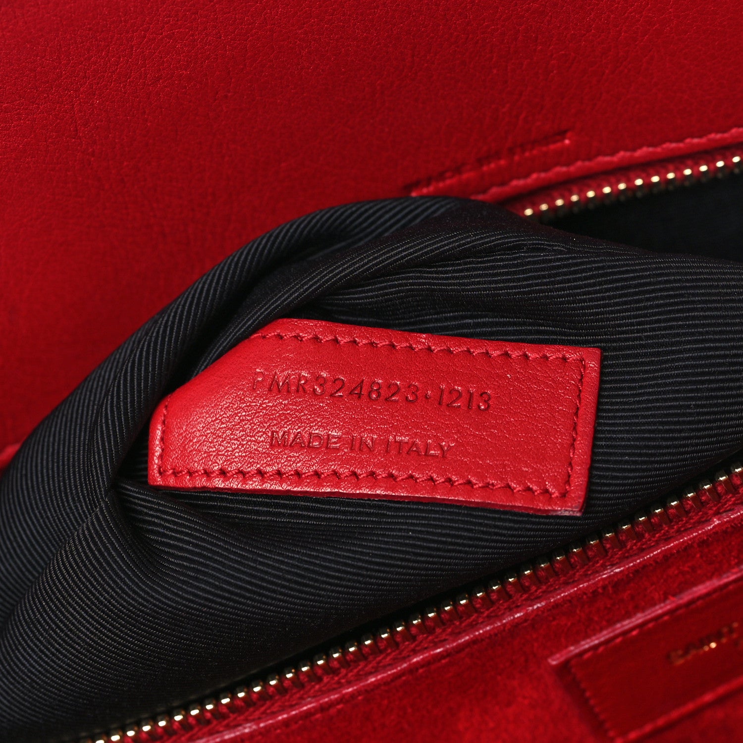 Saint Laurent Calfskin Small Sac De Jour Lipstick Red 7 of 13