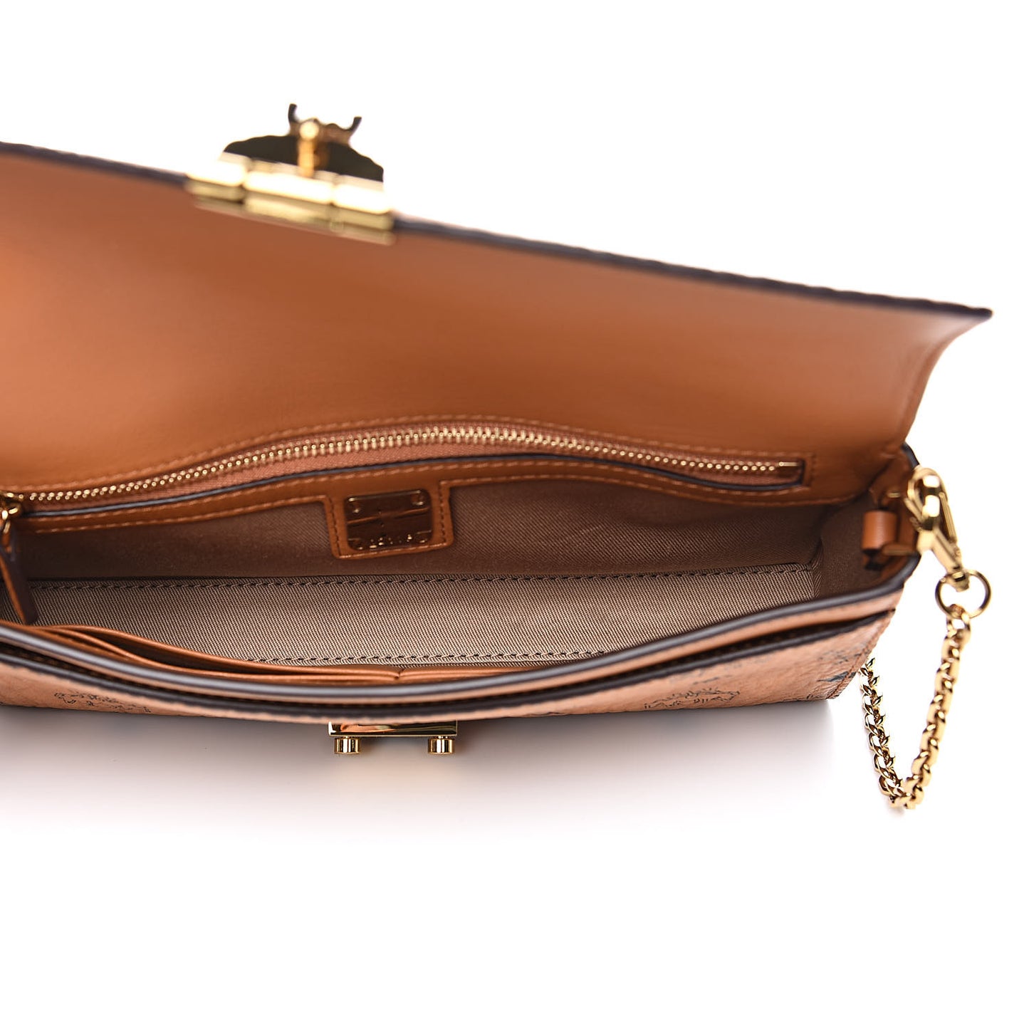 Visetos Millie Wallet On Chain Cognac