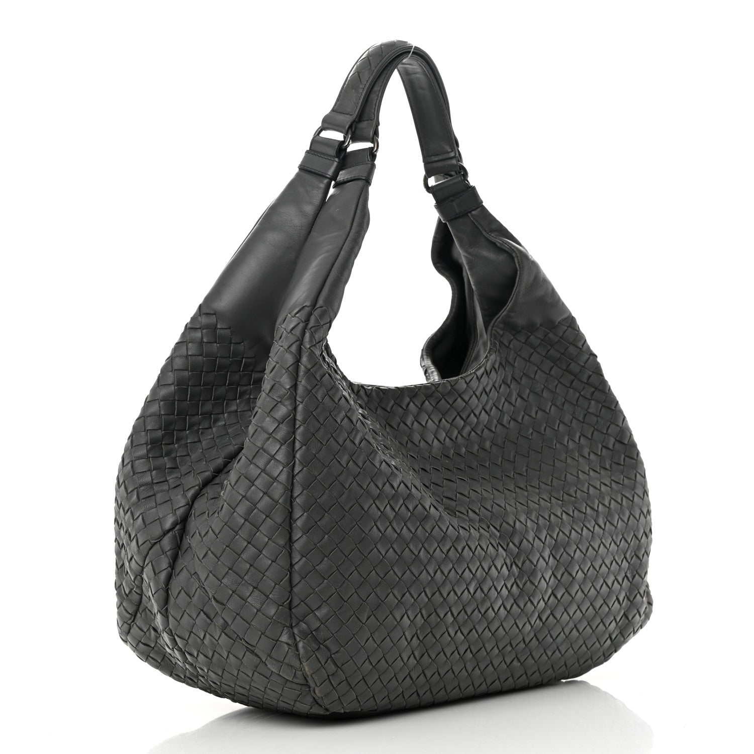 Bottega Veneta Nappa Intrecciato Large Campana Hobo Shadow 3 of 19