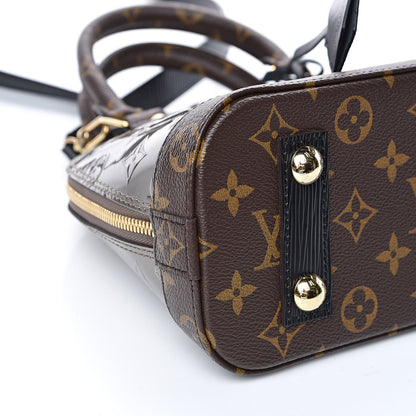 Louis Vuitton Vernis Epi Monogram Alma BB Champagne Metallise 7 of 10