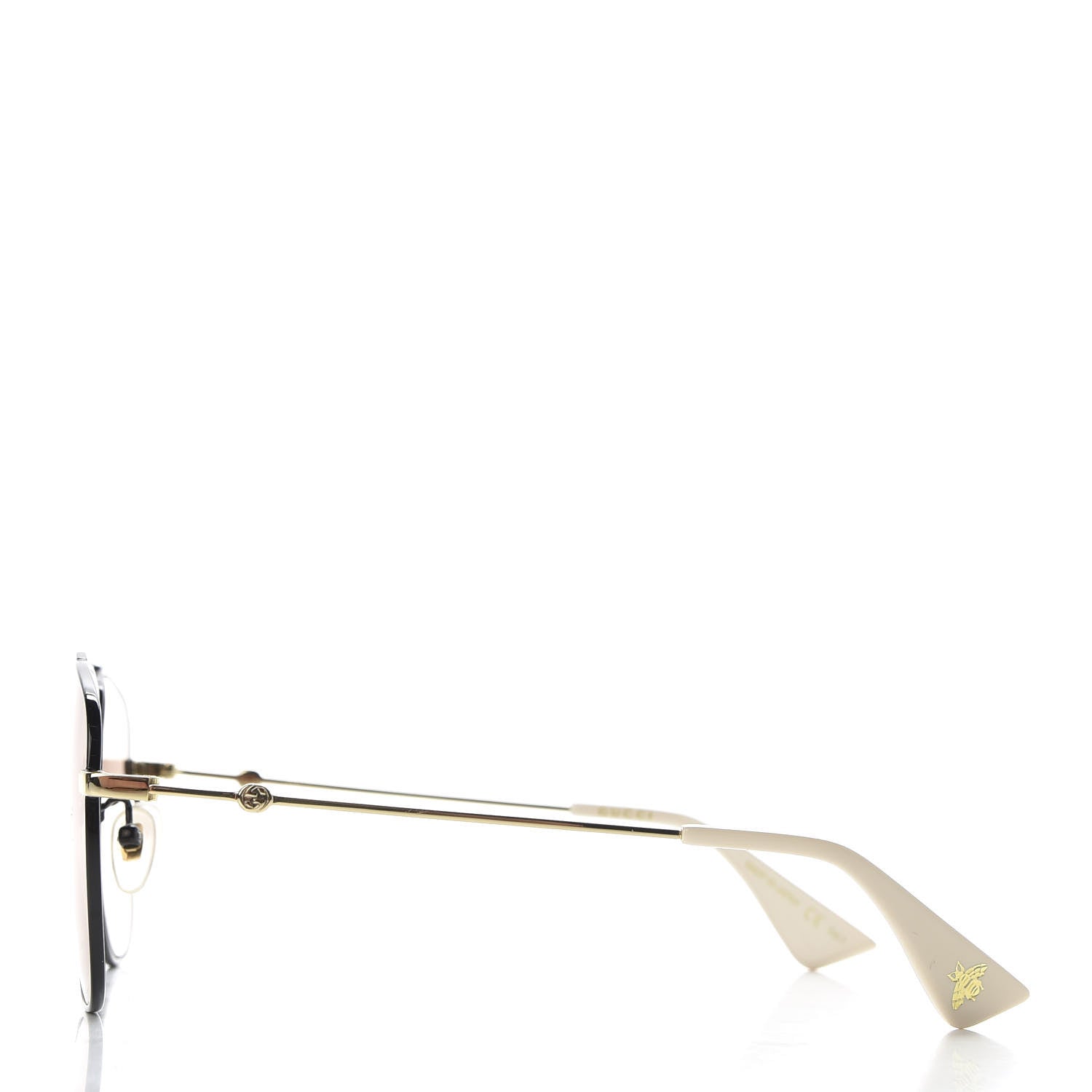 Gucci Aviator Sunglasses GG0514S Gold 3 of 7