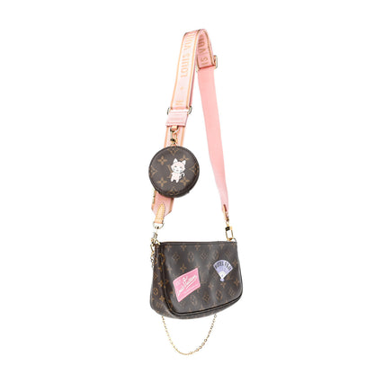 Louis Vuitton Monogram My LV World Tour Multi Pochette Accessories Rose Clair 2 of 4
