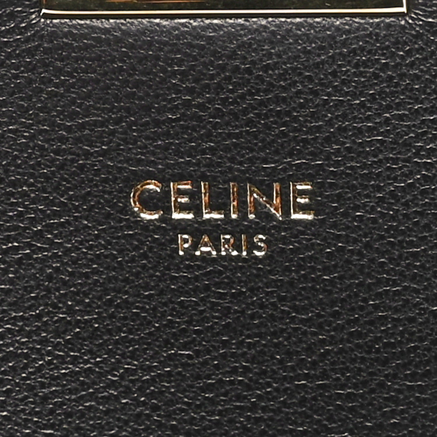 Celine Shiny Calfskin Medium C Bag Black 6 of 11