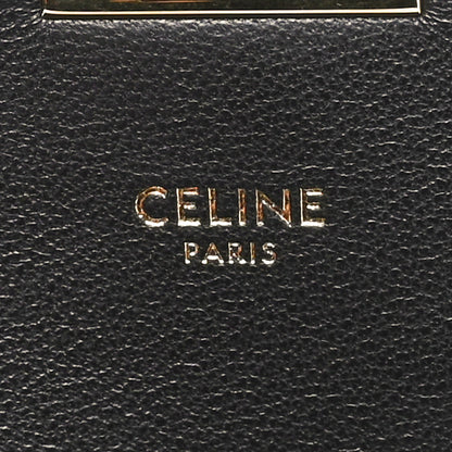 Celine Shiny Calfskin Medium C Bag Black 6 of 11