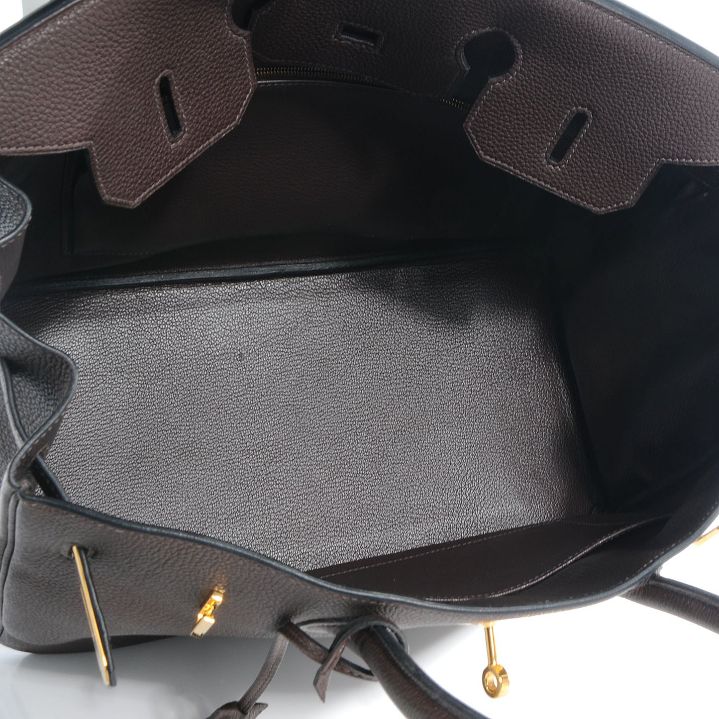 Togo Birkin 35 Chocolate