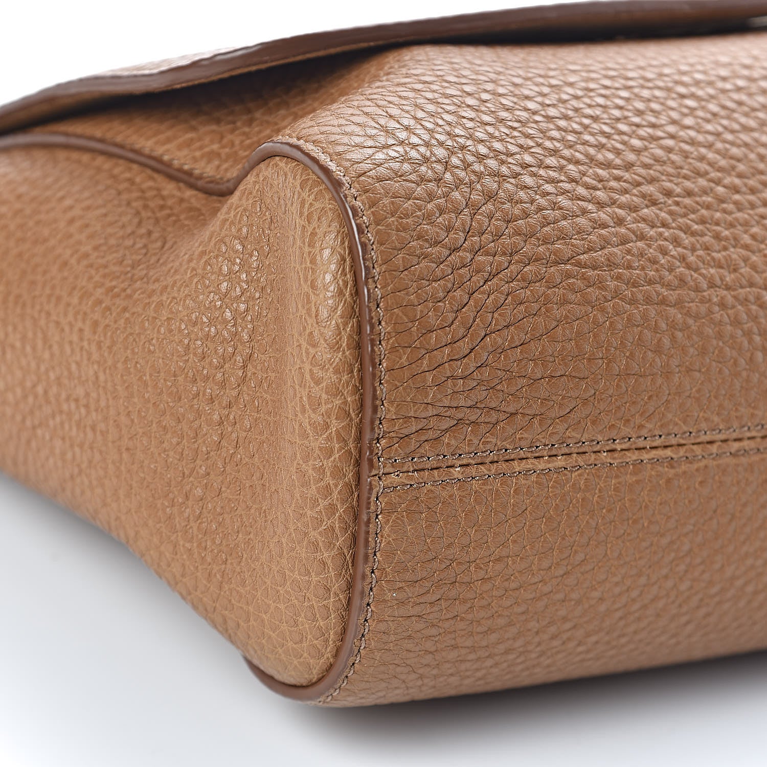 Mulberry Glossy Goatskin Medium Lily Deer Brown 9 of 15