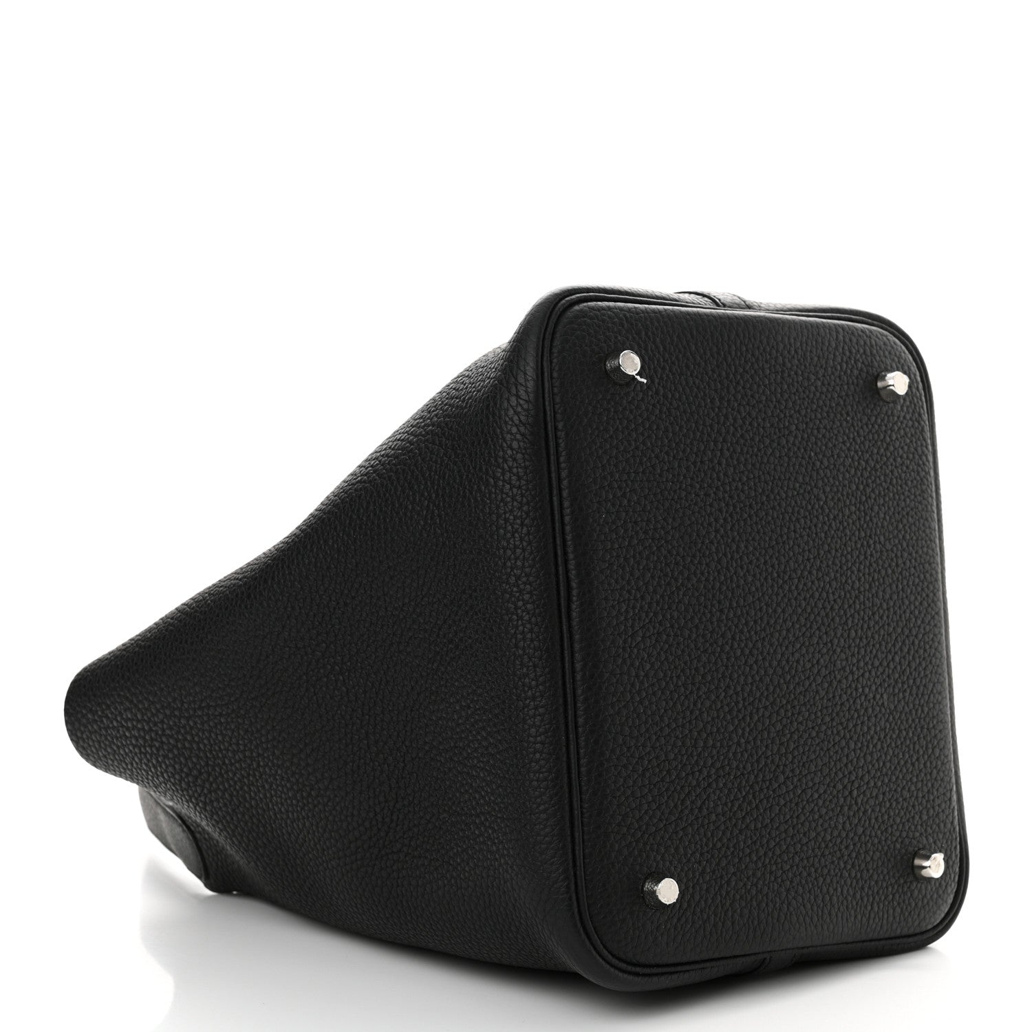 Hermes Taurillon Clemence Picotin Lock 22 MM Black 4 of 13