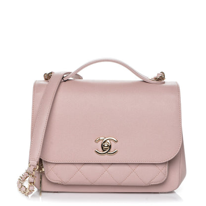 Chanel Caviar Quilted Small Business Affinity Flap Light Pink 1 of 7