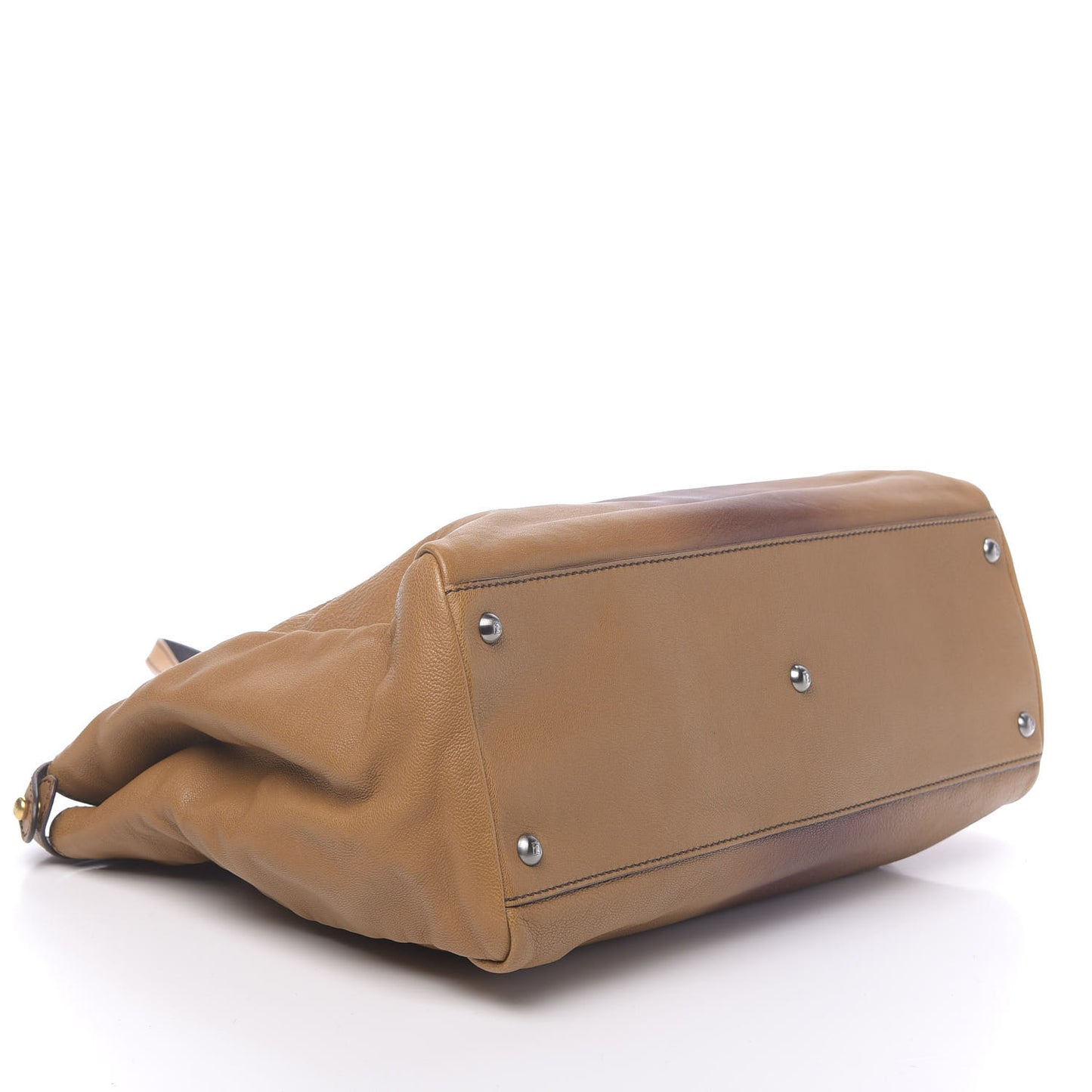 Goatskin Calf Hair Large Peekaboo Iconic Satchel Cuoio Moro