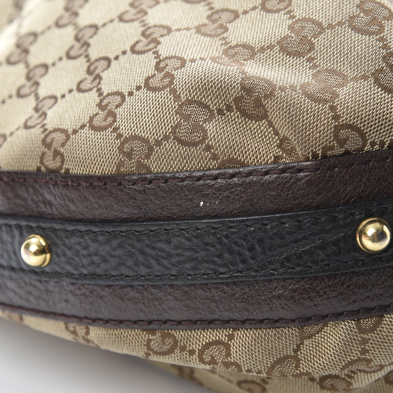 Gucci Monogram Medium Interlocking Hobo Dark Brown 13 of 18