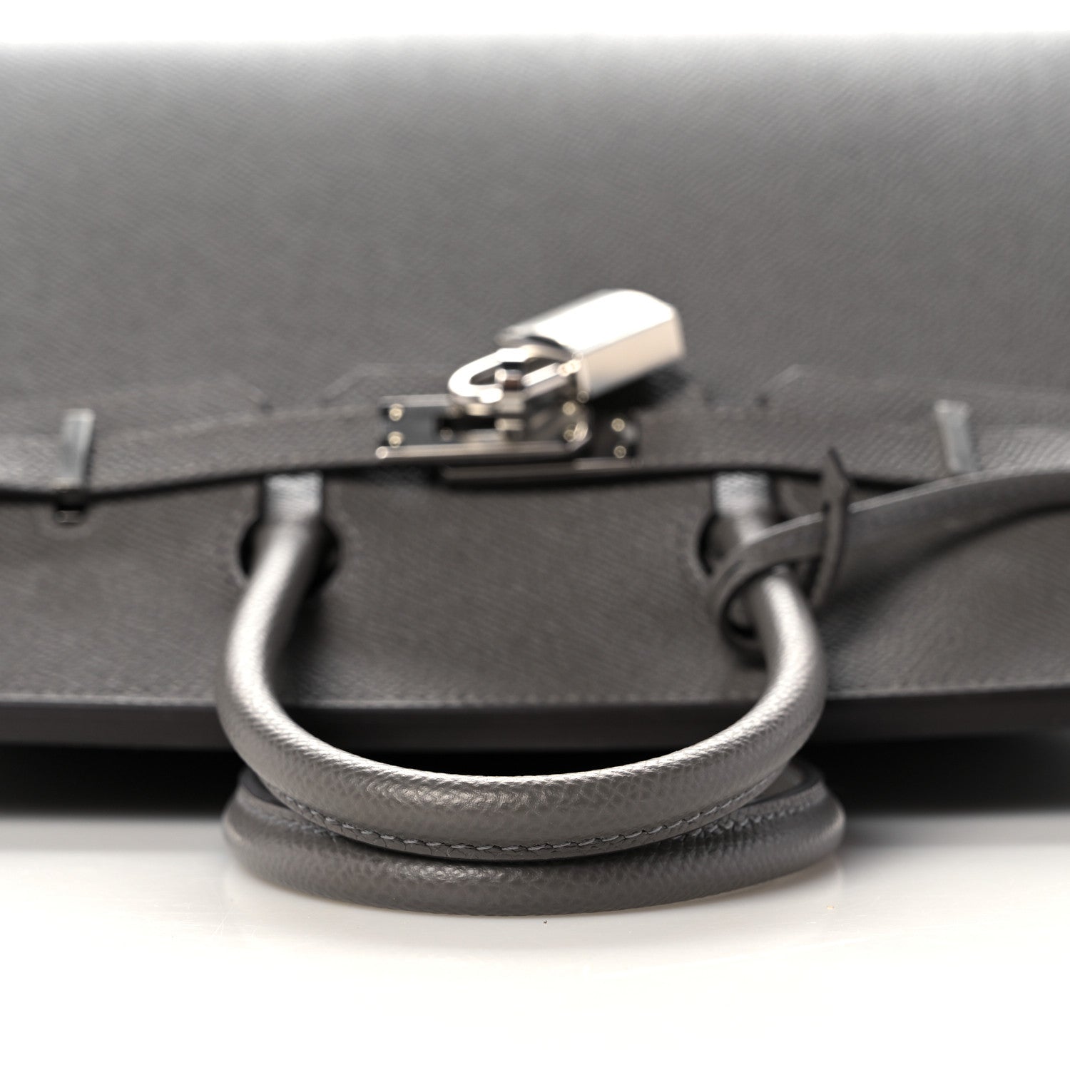 Hermes Epsom Birkin Sellier 25 Etain 15 of 35