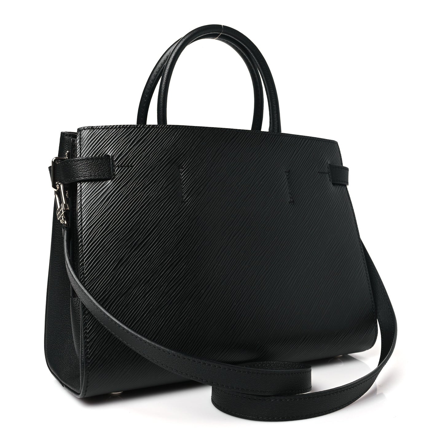 Epi Twist Tote Black