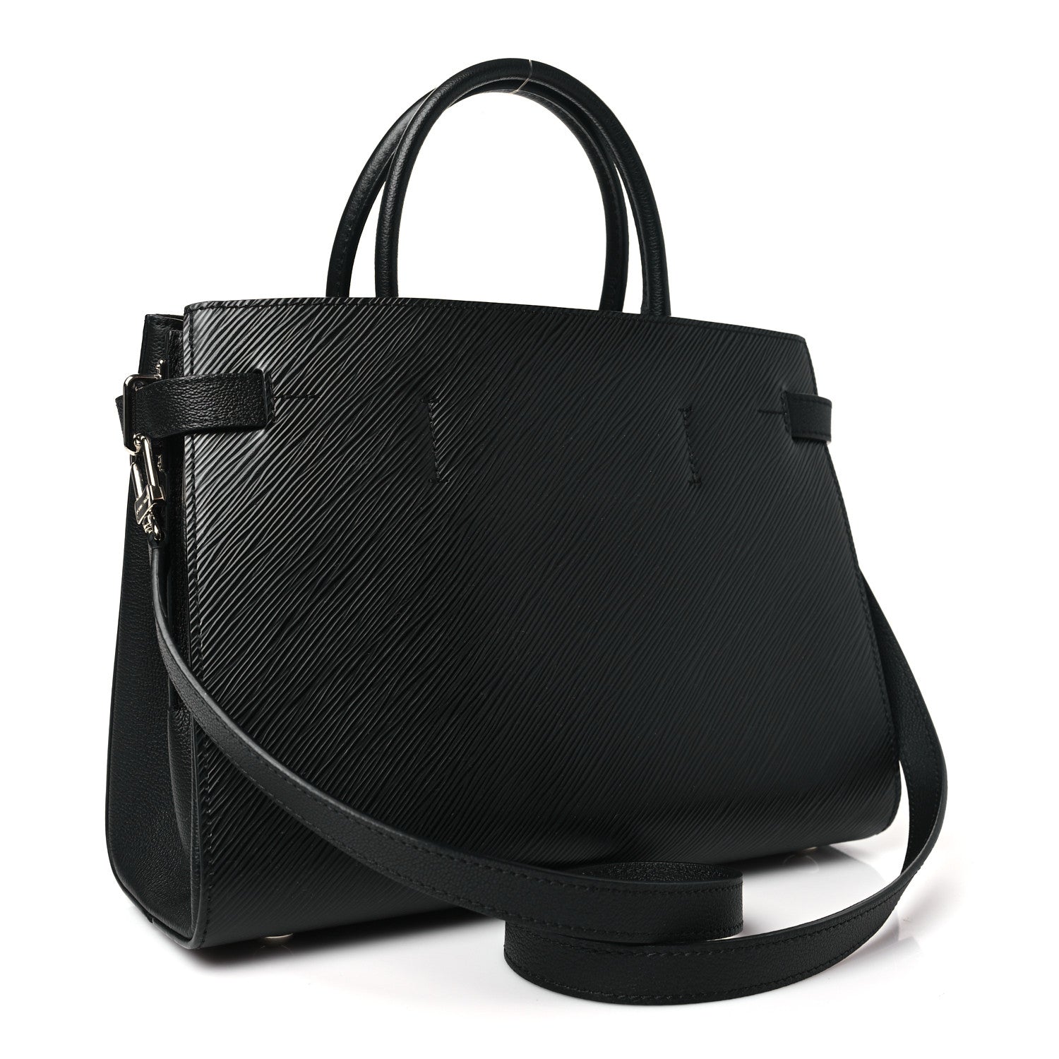 Louis Vuitton Epi Twist Tote Black 3 of 9