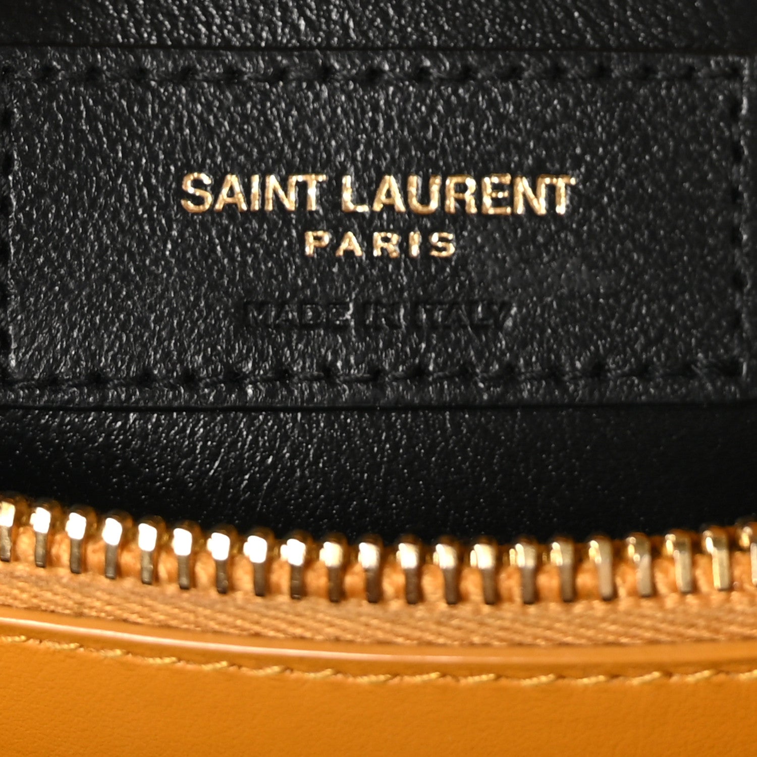 Saint Laurent Calfskin Y Quilted Monogram Small Loulou Chain Satchel Cheddar 6 of 12