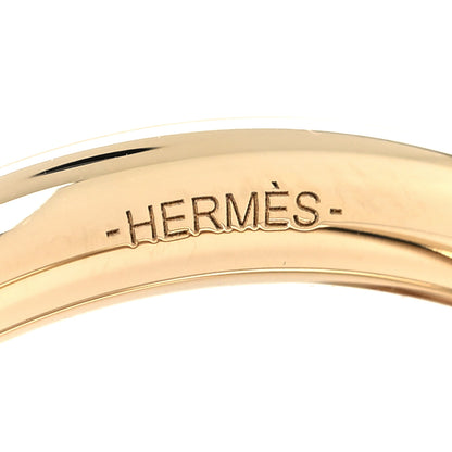 Hermes Permabrass Round Scarf Ring Gold 3 of 5