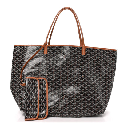Goyard Goyardine Saint Louis GM Black Gold 3 of 11