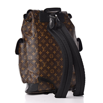 Louis Vuitton Monogram Macassar Christopher PM Backpack 3 of 9