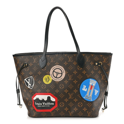 Louis Vuitton Monogram My LV World Tour Neverfull MM 1 of 11