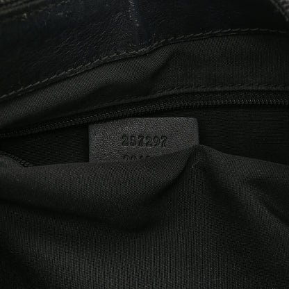 Gucci Monogram Half Moon Hobo Black 7 of 12