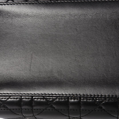 Christian Dior Lambskin Cannage Medium Lady Dior Black 9 of 12
