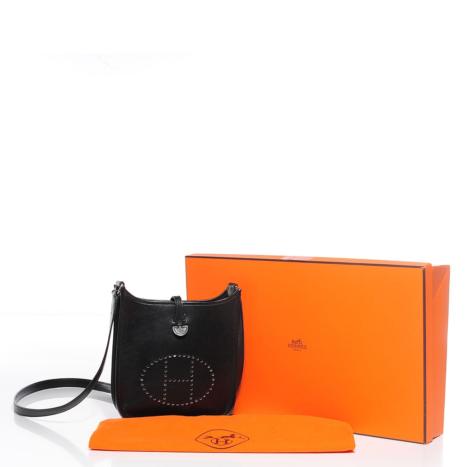 Hermes Veau Box Evelyne TPM Black 13 of 13