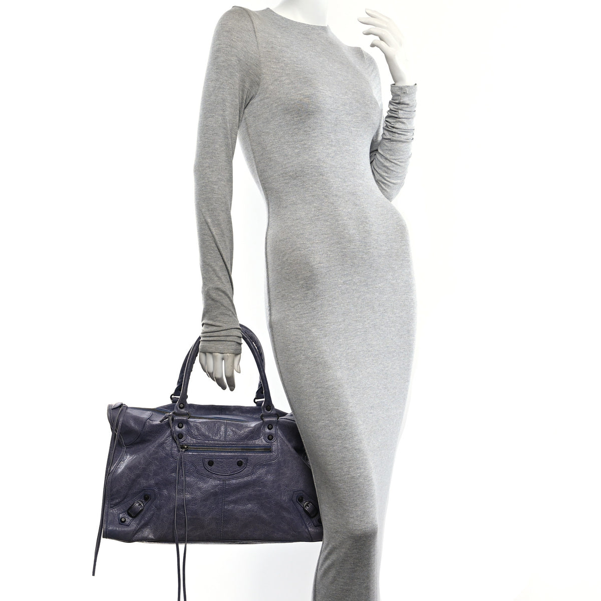 Balenciaga Agneau Classic Hardware Work Jacynthe 2 of 11