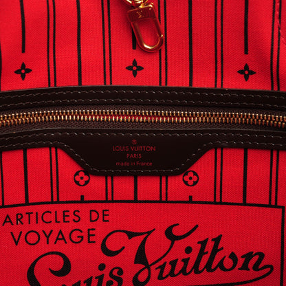 Louis Vuitton Damier Ebene Neverfull MM 6 of 7