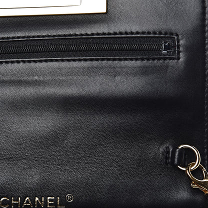 Chanel Lambskin Quilted Golden Class Wallet on Chain WOC Black 7 of 16