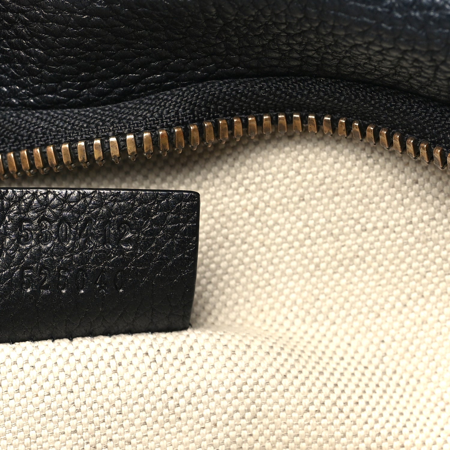 Gucci Grained Calfskin Logo Belt Bag Black 7 of 10