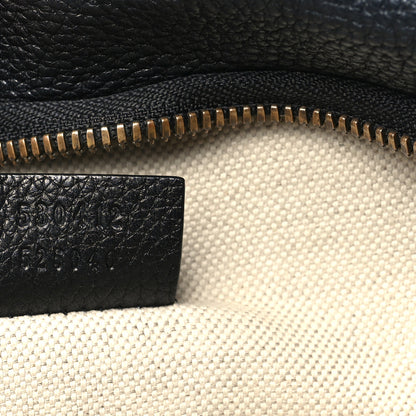 Gucci Grained Calfskin Logo Belt Bag Black 7 of 10