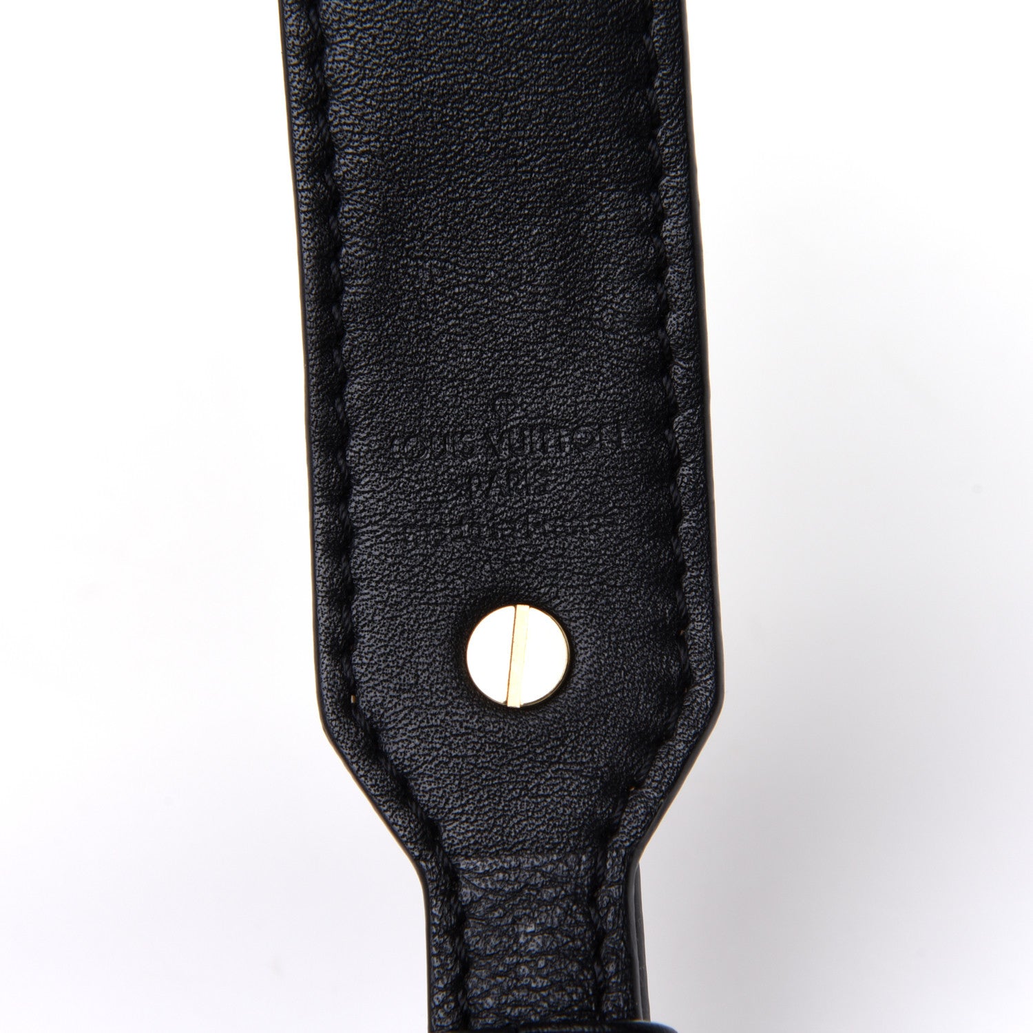 Louis Vuitton Reverse Monogram Bandouliere Shoulder Strap XL Black 3 of 4