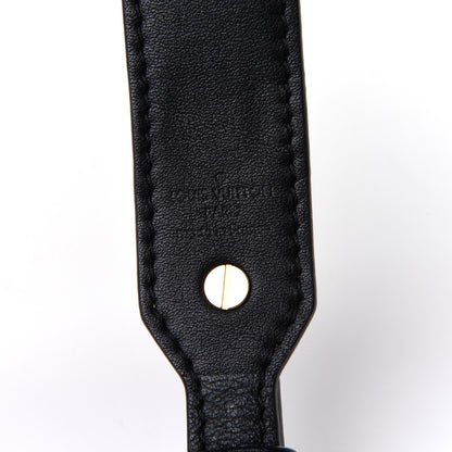 Louis Vuitton Reverse Monogram Bandouliere Shoulder Strap XL Black 3 of 4