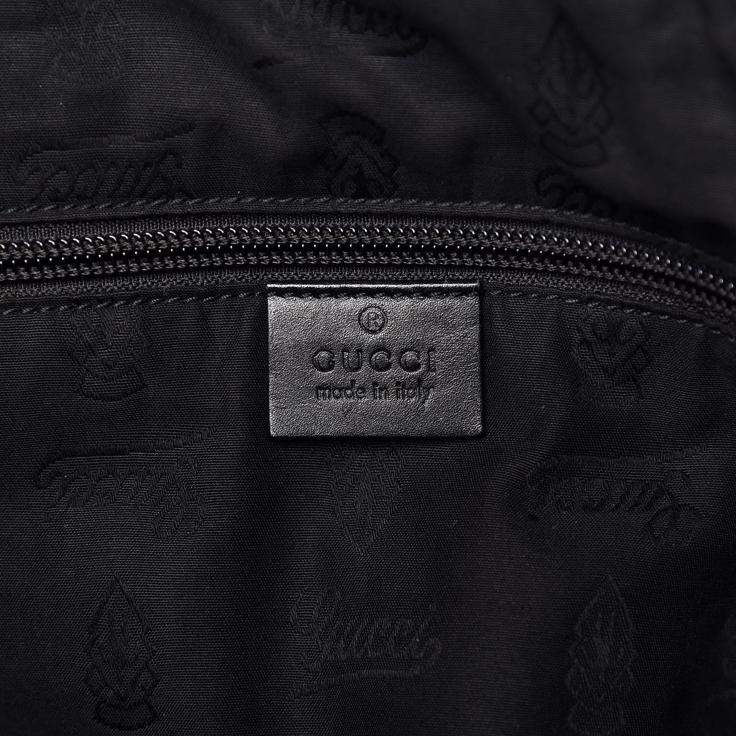 Gucci Imprime Monogram Web Carry On Duffle Bag Black 7 of 19