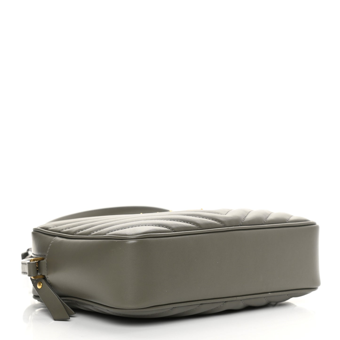 Calfskin Matelasse Monogram Lou Camera Bag Military Olive