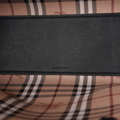 Burberry Haymarket Check Medium Reversible Tote Black 10 of 15