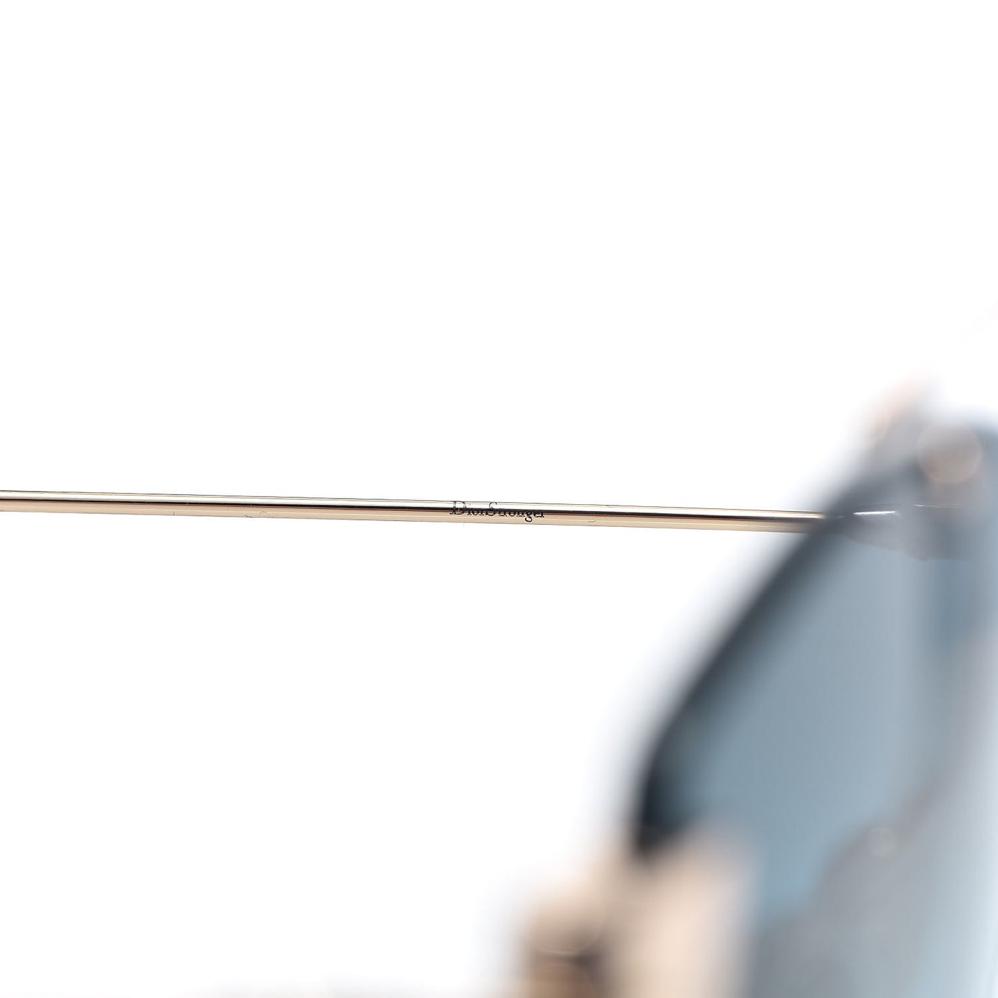 Metal Diorstronger Sunglasses Gold